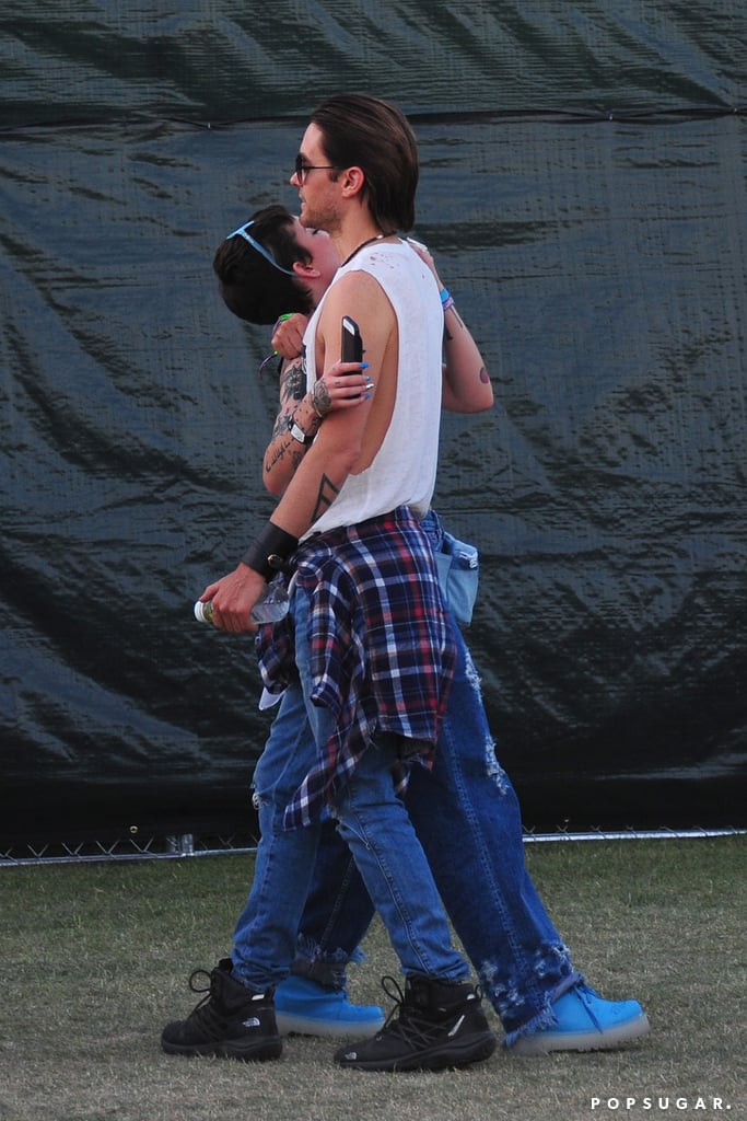 Jared Leto and Halsey Together at Coachella 2016 Pictures