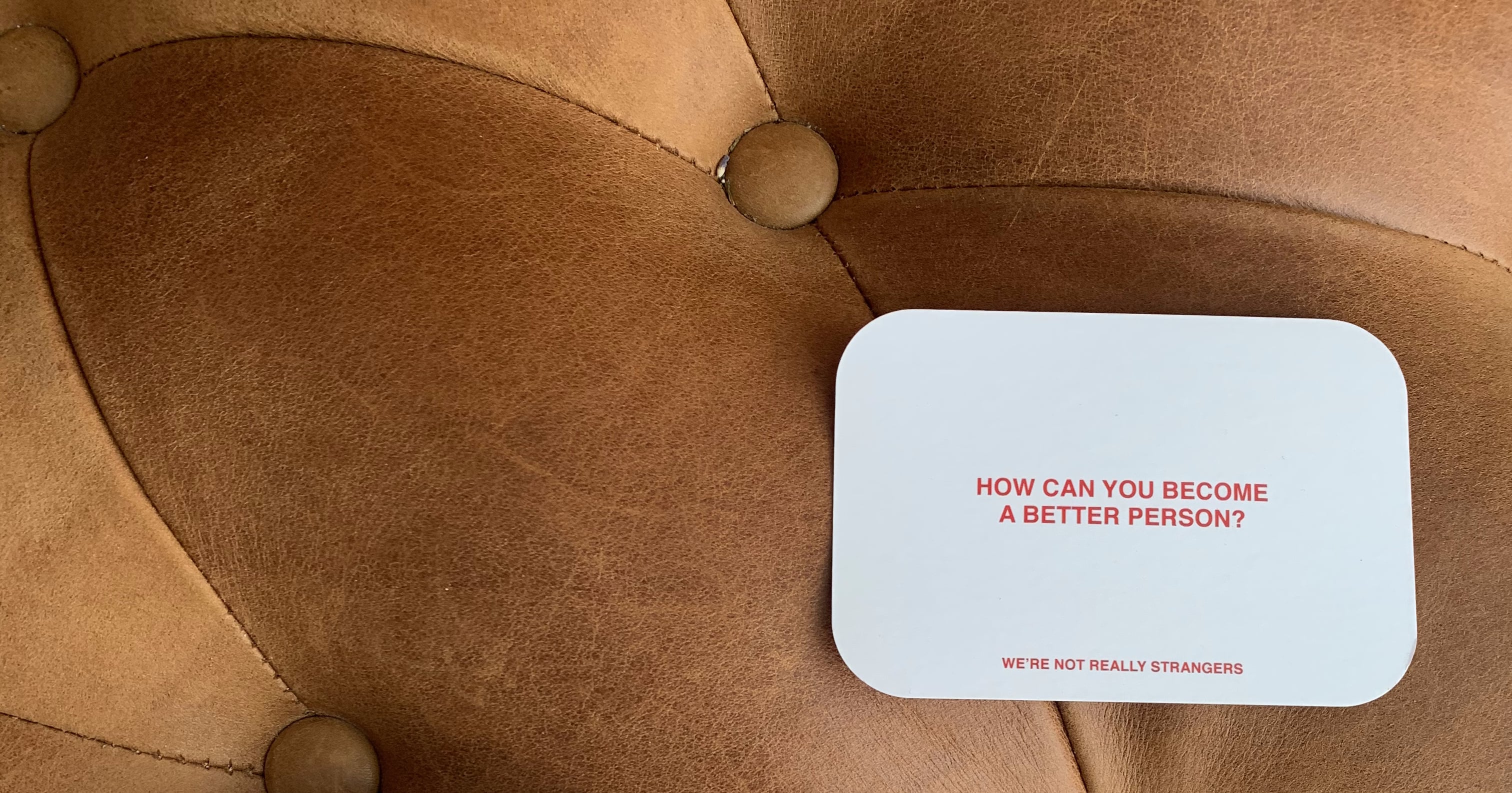 We're Not Really Strangers Card Game Review | PS Love