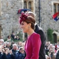All the Times Kate Middleton Looked Calm AF at Princess Eugenie's Wedding Without Her Kids