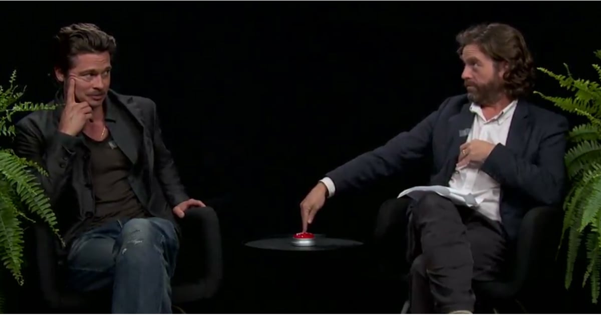 Brad Pitt on Between Two Ferns Video POPSUGAR Celebrity