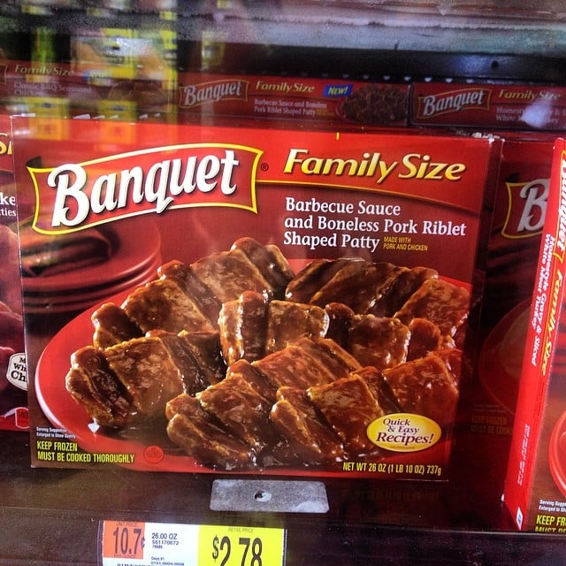 Patties Shaped In The Form Of Pork Riblets Genius Or Weird 89 Weirdly Wonderful Things You Will Find In Walmart Popsugar Smart Living Photo 50 Write walmart and tell them to ban the sale of crated pork now. patties shaped in the form of pork