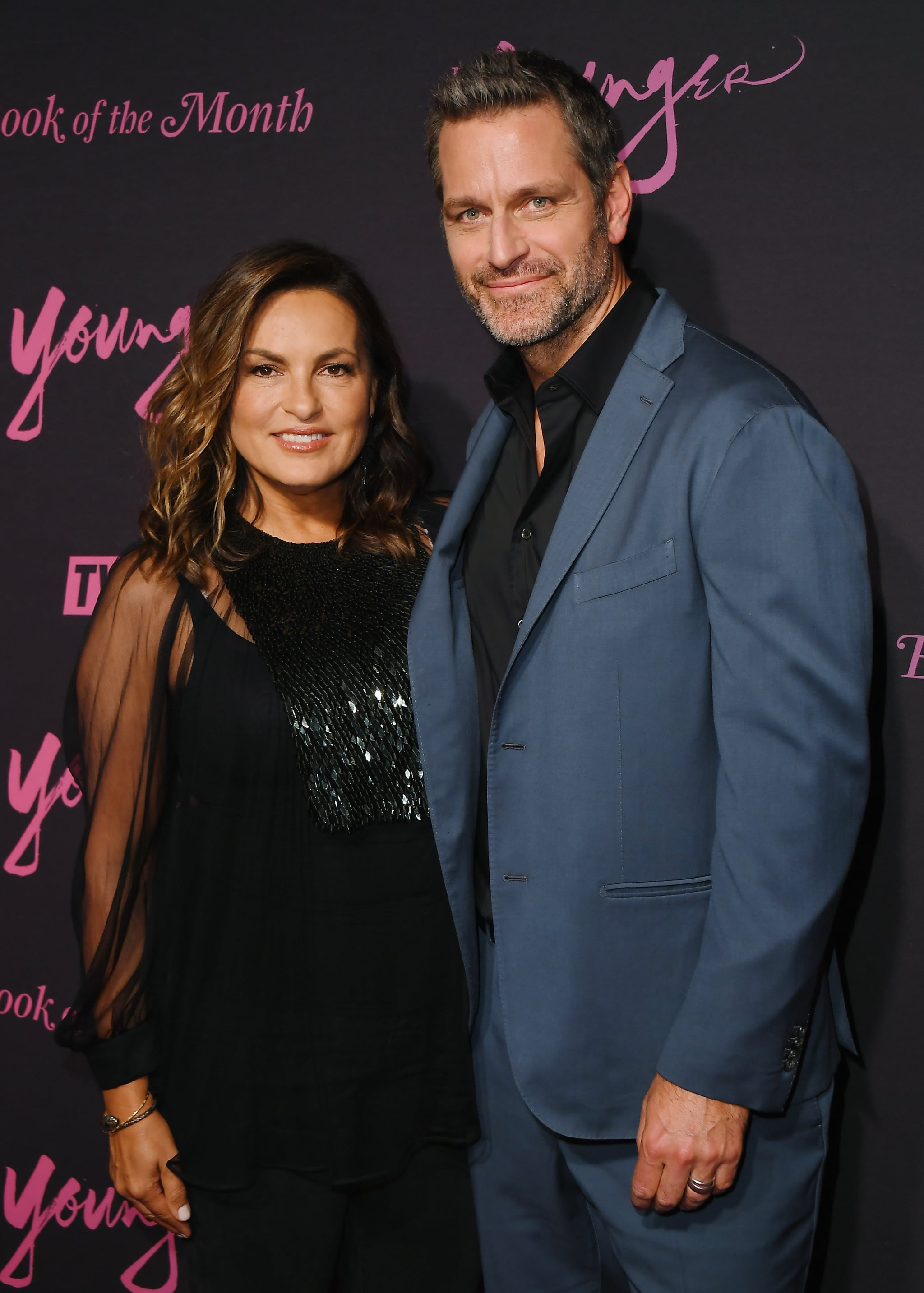 NEW YORK, NEW YORK - JUNE 04: Mariska Hargitay and Peter Hermann attend the screening of 