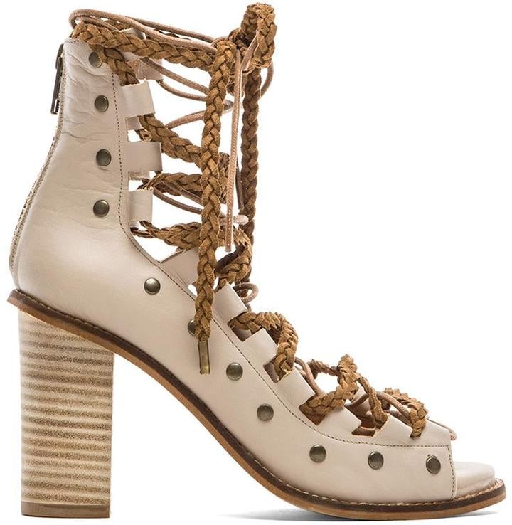 Free People Pember Lace-Up Heels ($198)