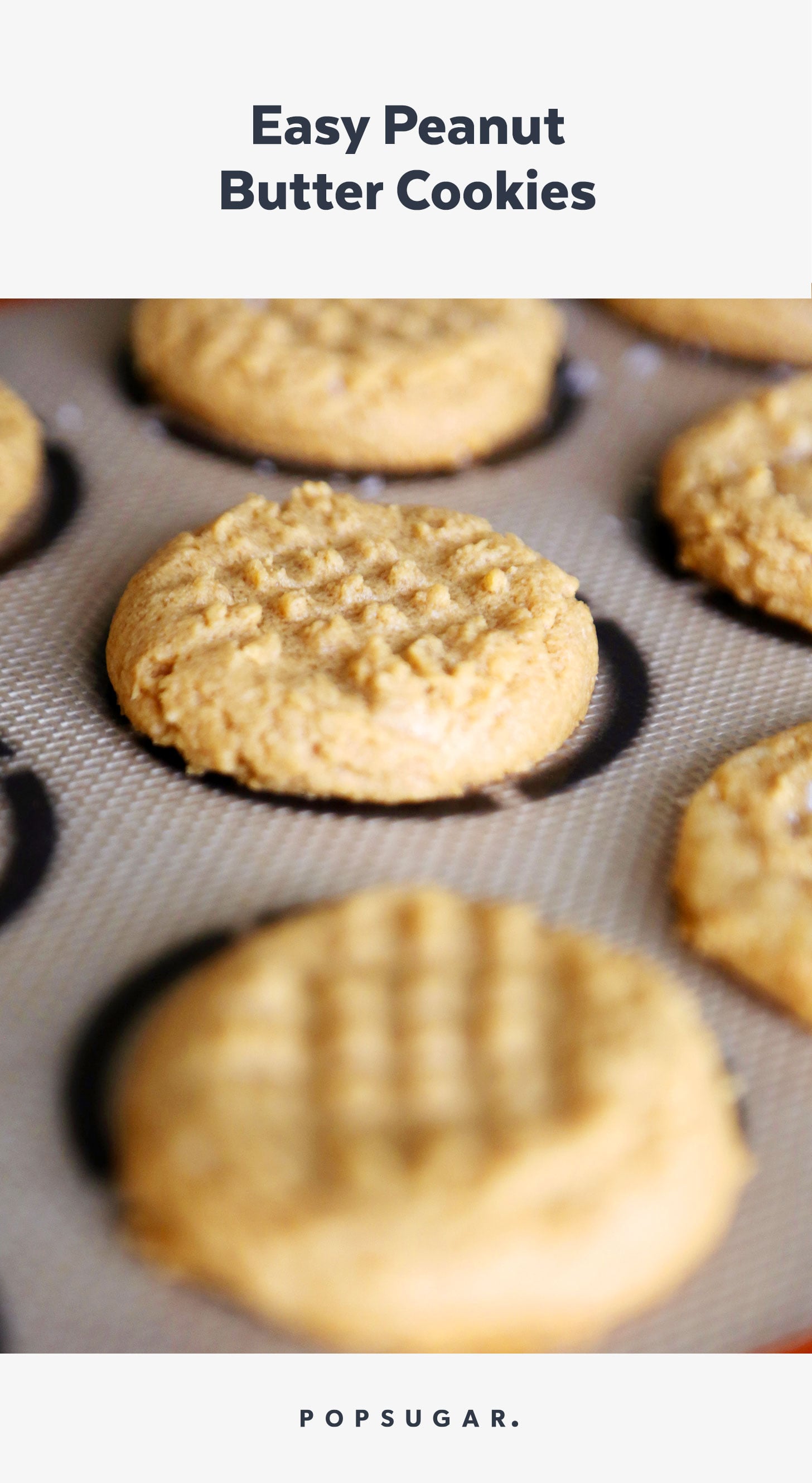 Easy Peanut Butter Cookies POPSUGAR Food