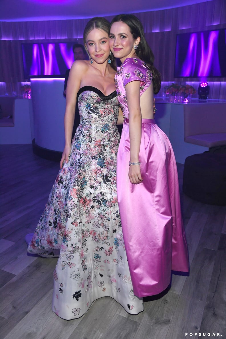 Sydney Sweeney and Maude Apatow at the Vanity Fair Oscars Party