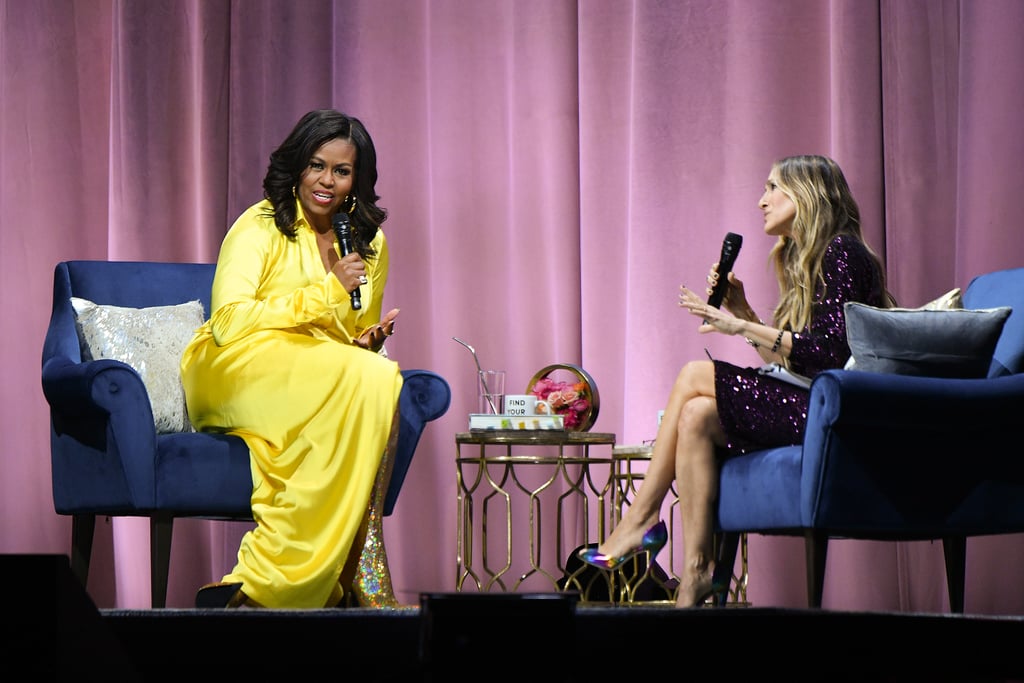 Michelle Obama Balenciaga Boots December 2018