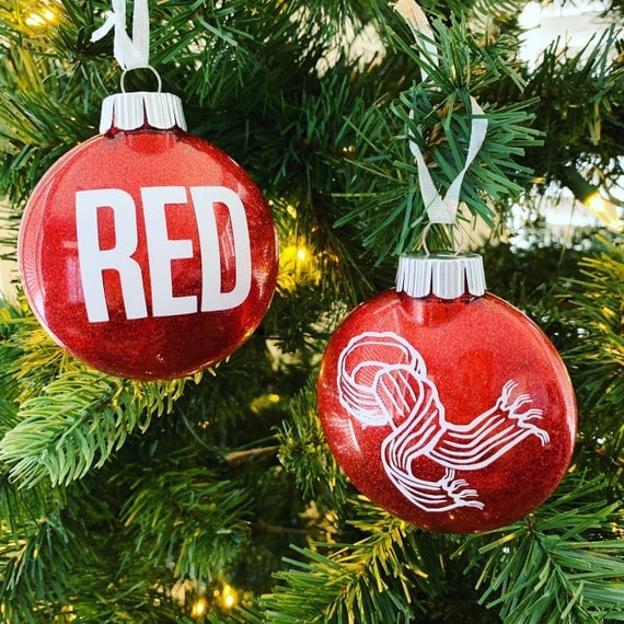 Taylor Swift Red Album Ornament
