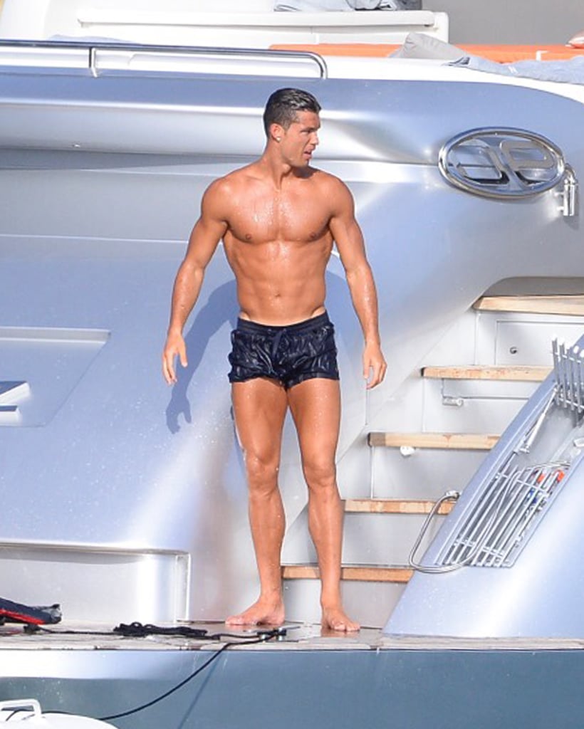 Cristiano Ronaldo's Vacation in Formentera, Spain, July 2016