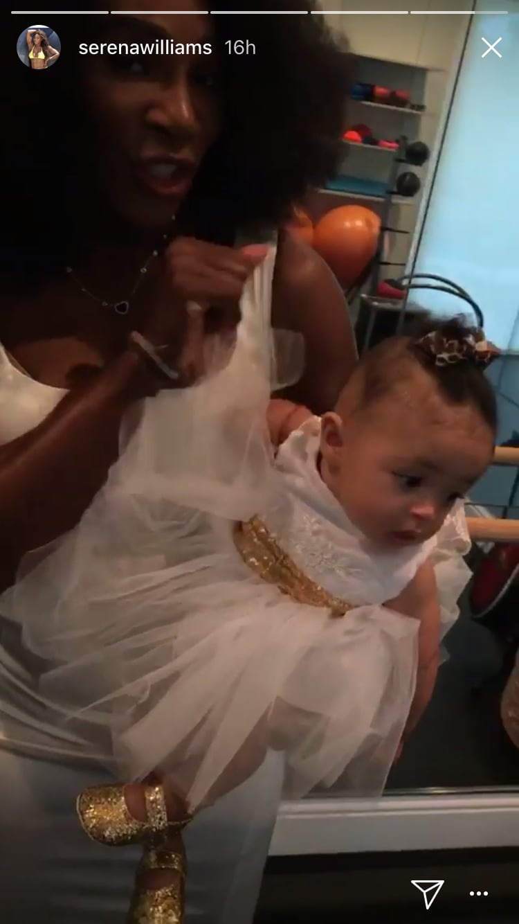 Serena Williams And Alexis Ohanian Jr Twinning On Instagram Popsugar Celebrity