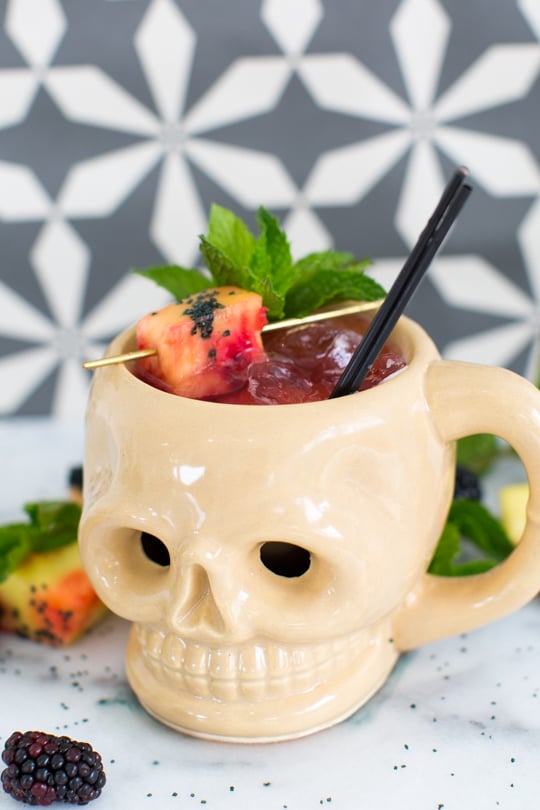 Shrunken Skull Cocktail