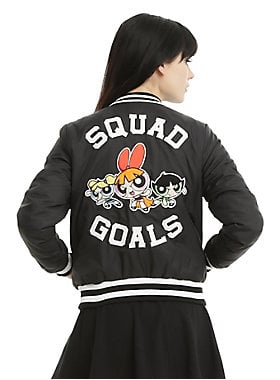 Powerpuff Girls bomber jacket