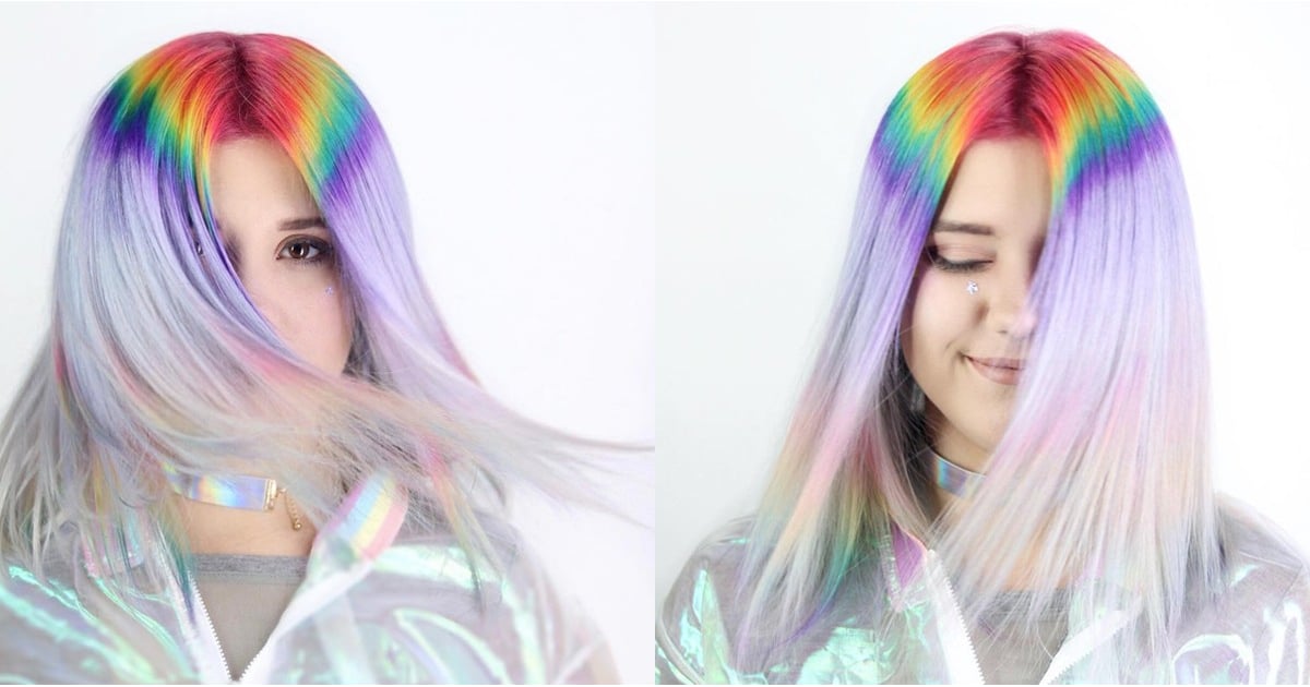 Prism Root Hair Colour Trend POPSUGAR Beauty UK