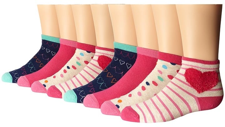 8-Pack Pom Heart Socks