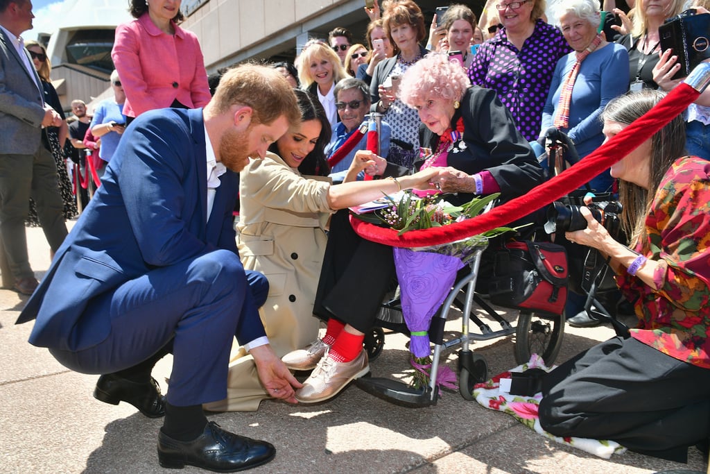 Prince Harry Introduces Meghan Markle to Daphne Dunne 2018