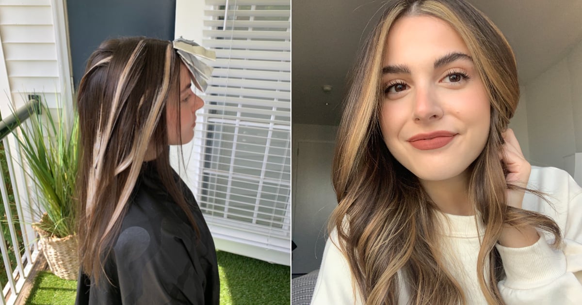 I Tried the Money Piece Highlights Hair Colour Trend POPSUGAR