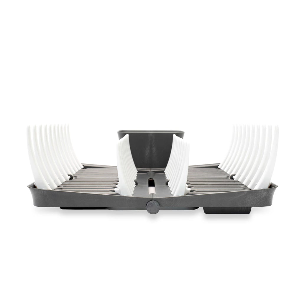Adjustable and Foldable Dish Rack How to Save Space POPSUGAR Home