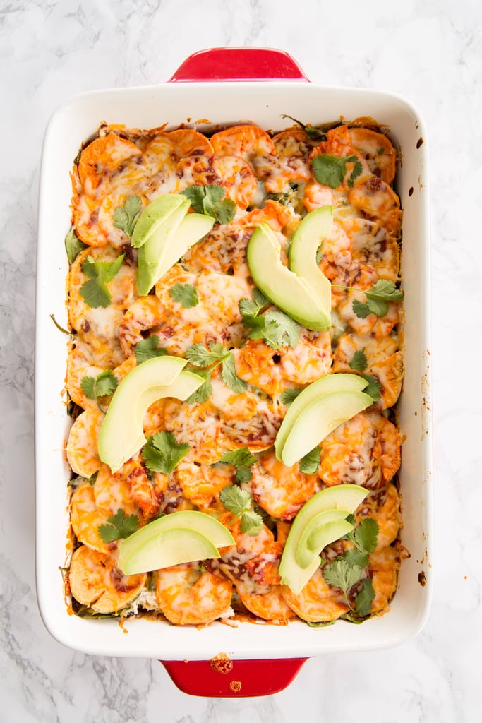 Chicken and Sweet Potato Enchilada Casserole