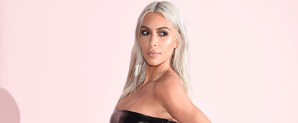 Kim Kardashian Wearing Tom Ford Dress at Fashion Week