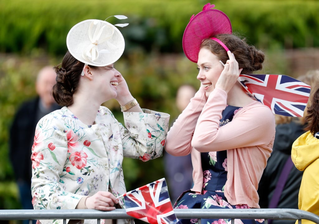 Wind at Princess Eugenie's Wedding Pictures Oct. 2018