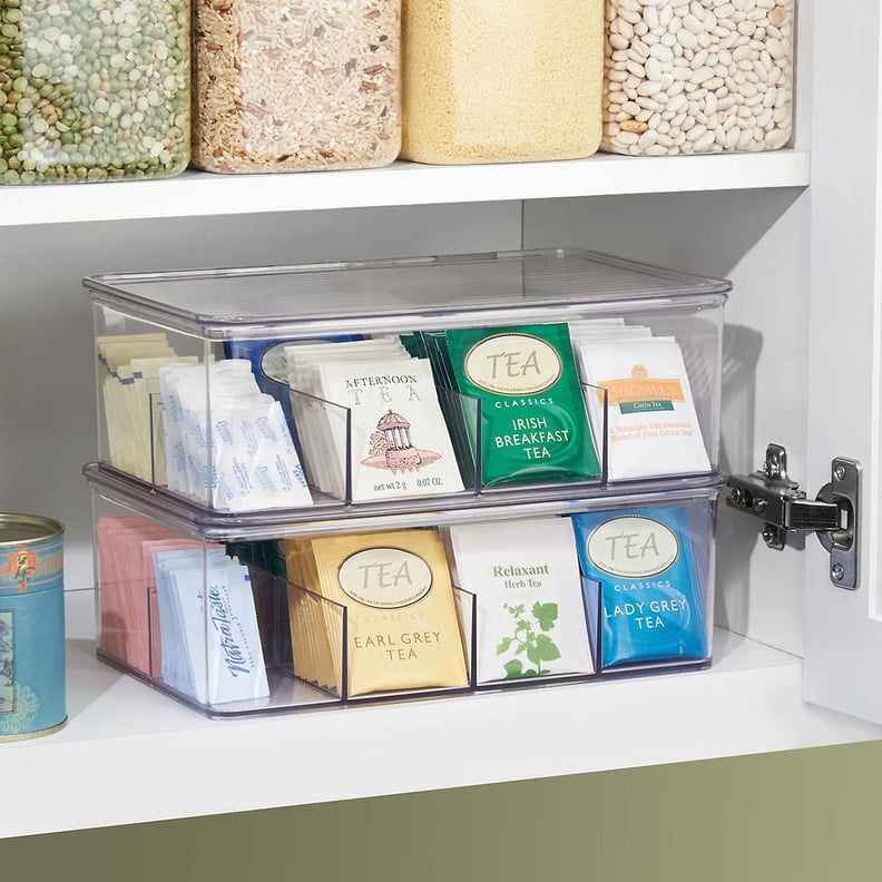 Best Tea-Bag Organizer: The Container Store Linus Tea Storage Box