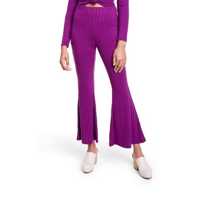 High-Rise Flare Pants