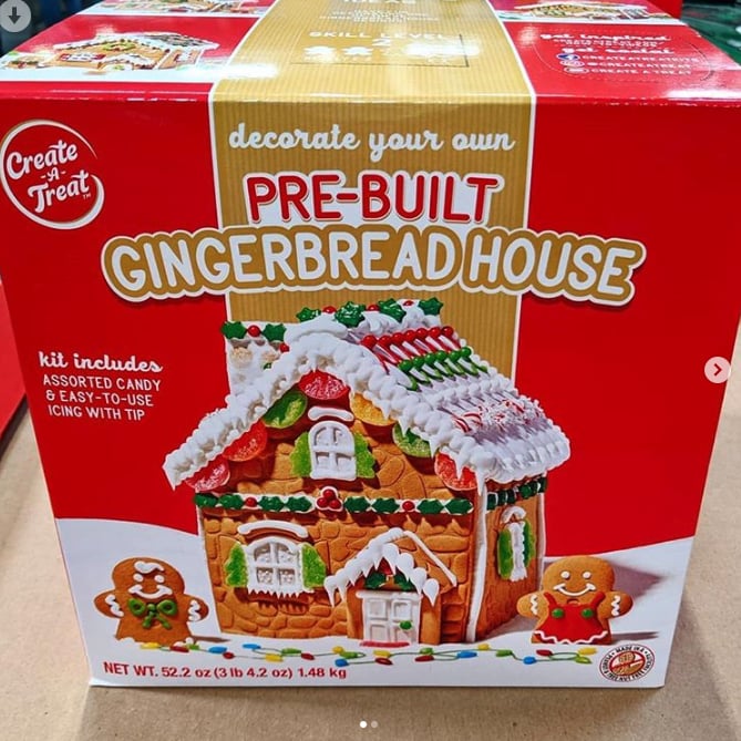 Costco Is Selling PreBuilt Gingerbread Houses POPSUGAR Food