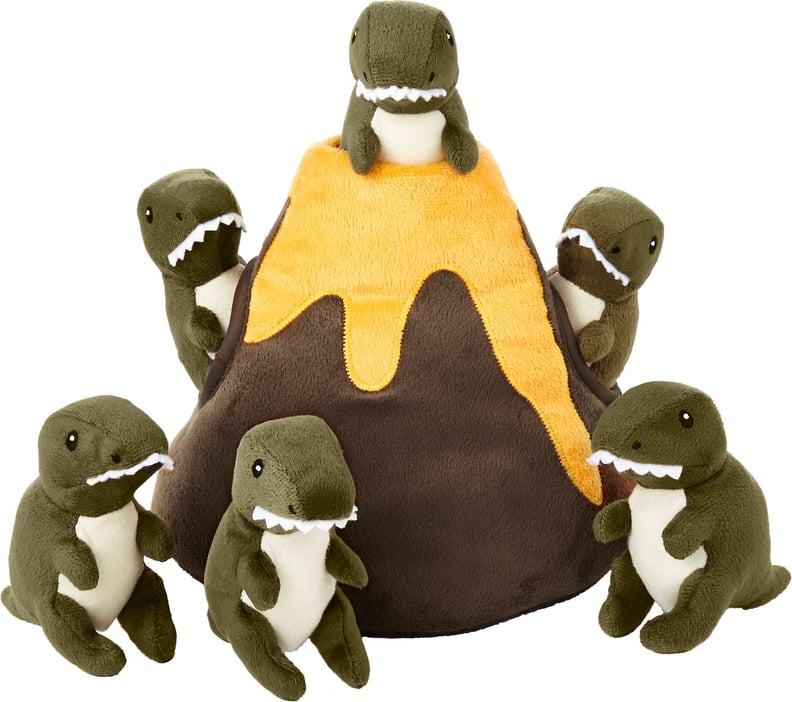 Frisco Hide and Seek Plush Volcano Puzzle Dog Toy