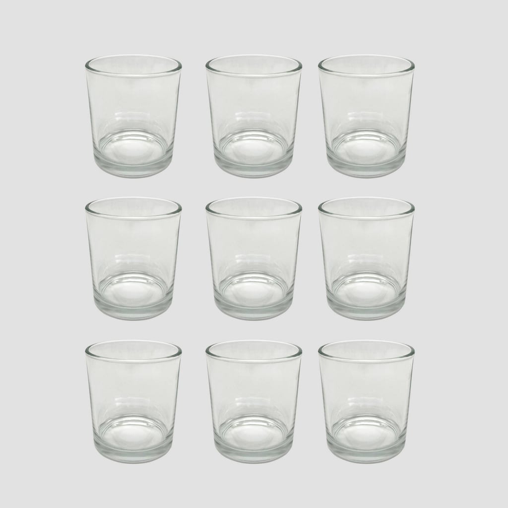 Glass Holders: Bullseye's Playground Mercury Glass Votive Holders