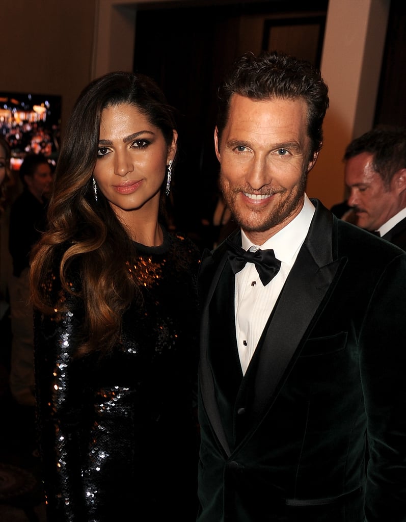 Matthew McConaughey at the Golden Globes 2014