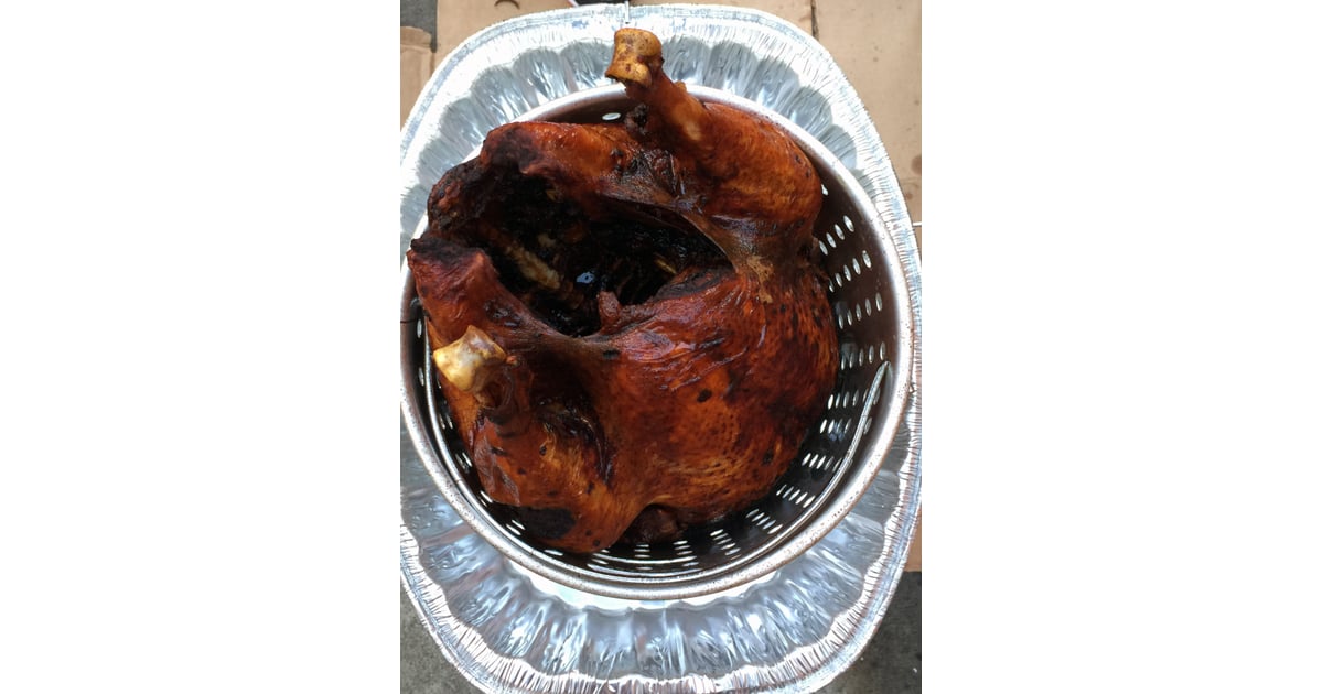 4. Place Turkey in a Large Foil Roast Pan How to Fry a Turkey