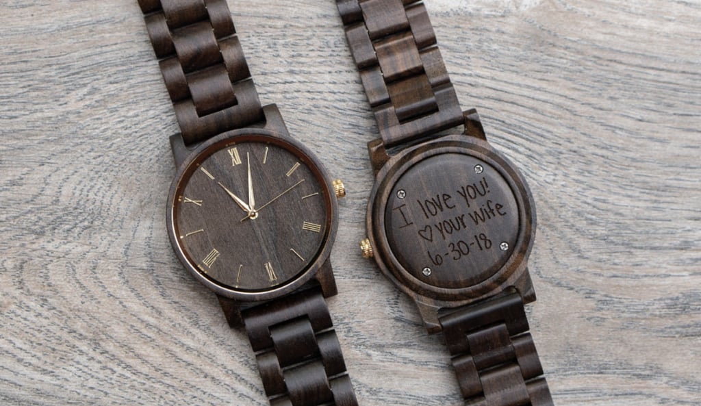 Sleek Wooden Watch