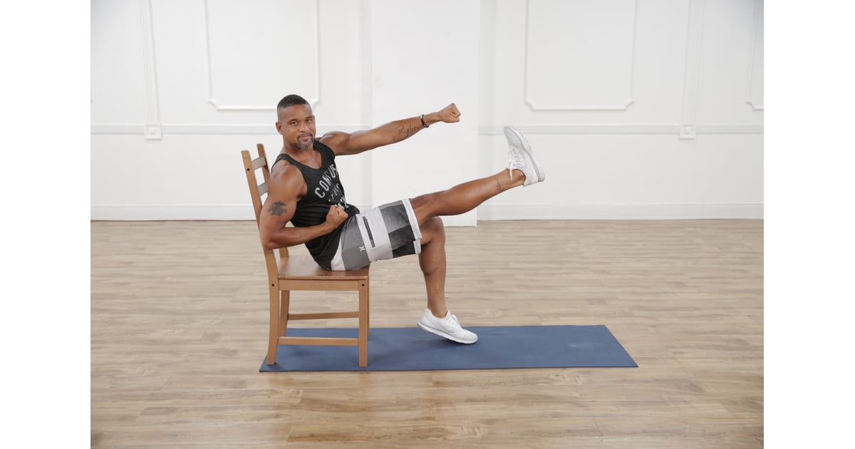 Switch Kick Punch Seated Ab Exercises From Shaun T Popsugar Fitness Photo 3
