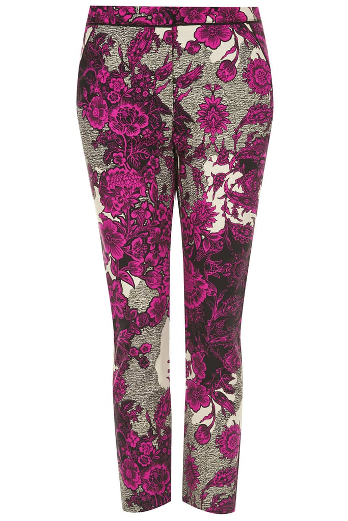 Topshop Oriental Floral Cigarette Trousers ($76)