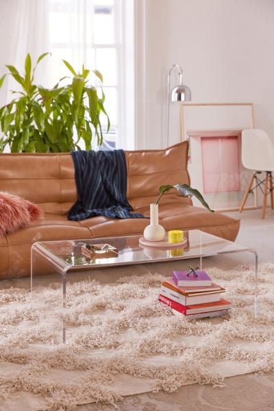 Miotto Acrylic Curve Coffee Table