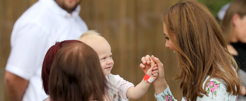 Kate Middleton Shares Cute Moments With Kids at Back to Nature Garden Opening