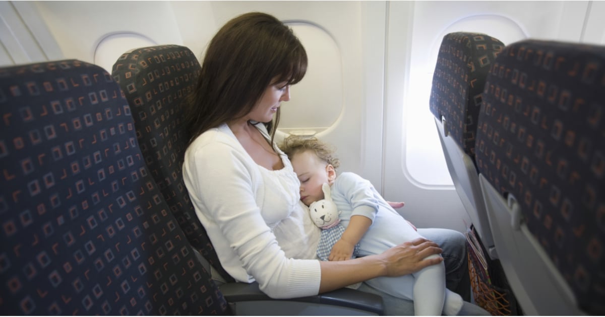 Breastfeeding on a Plane POPSUGAR Family