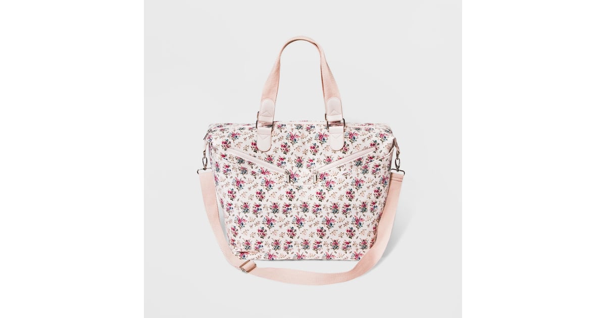 Floral Canvas Weekender Bag | Best Luggage From Target 2019 | POPSUGAR Smart Living Photo 30