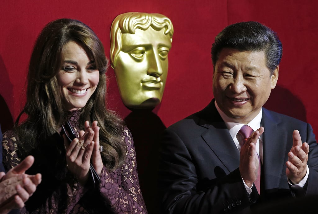 Kate Middleton Prince William Meet With Chinese President
