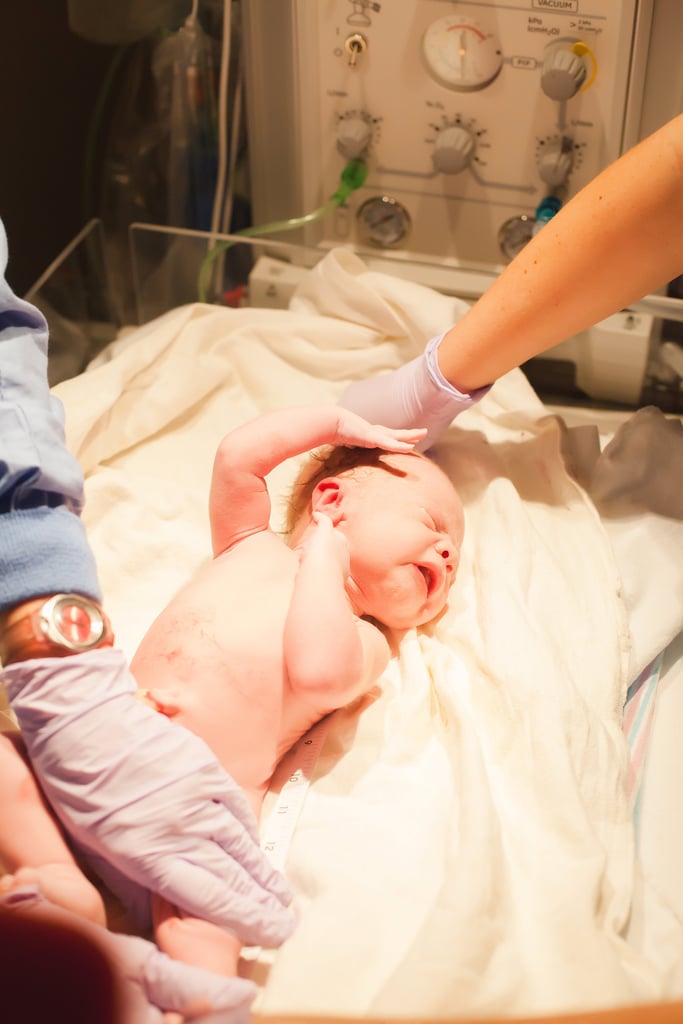 Photos of Military Birth Witnessed Over Skype