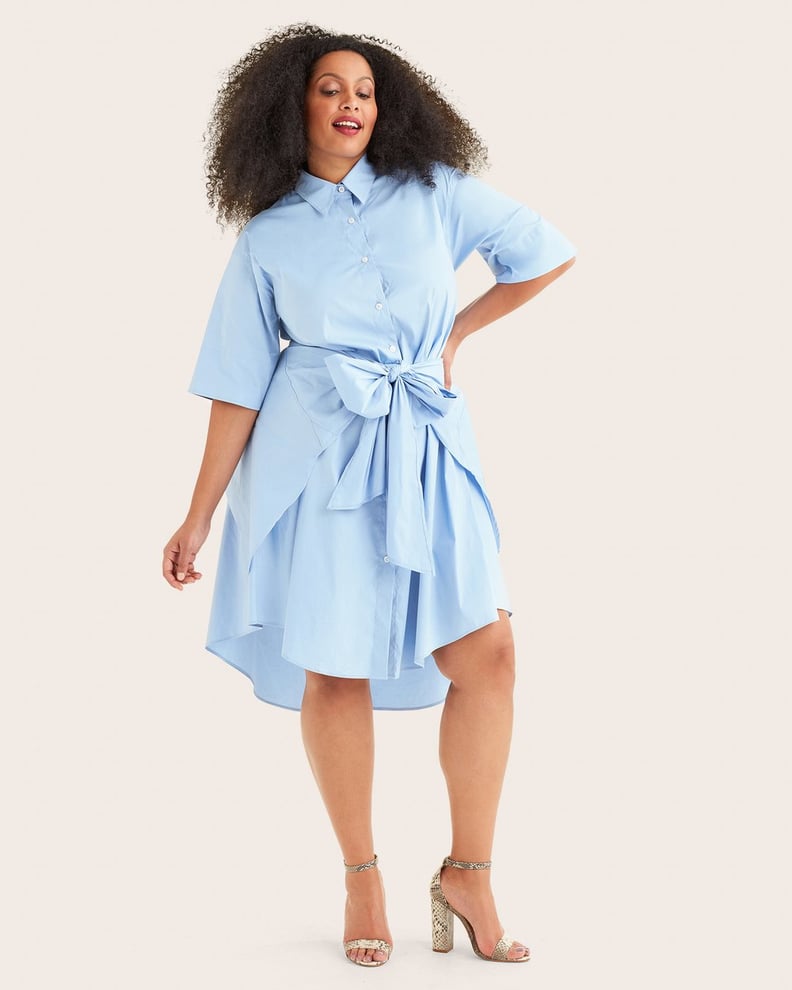 Tome Open Back Shirtdress