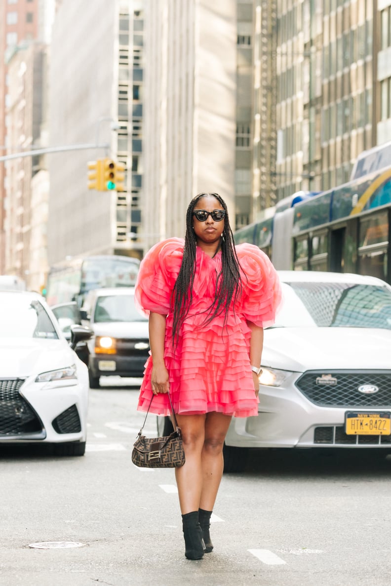 Look Back at NYFW Spring 2023 Fashion Week Street Style: Puff Sleeves