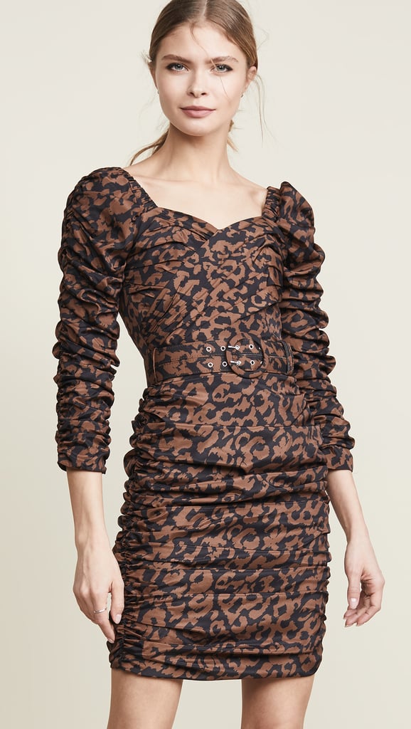 Nicholas leopard print shop dress