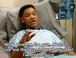 When Carlton Buys a Gun After Will Is Shot by a Robber