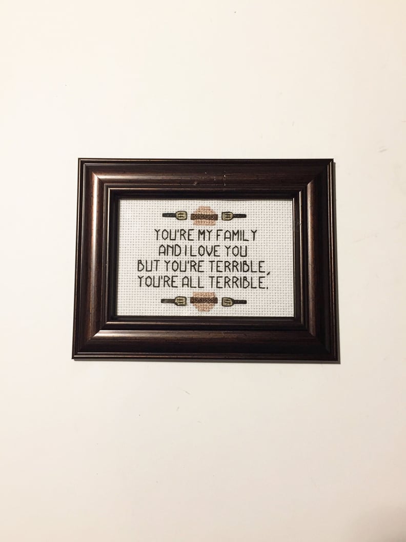 You're All Terrible Subversive Cross Stitch