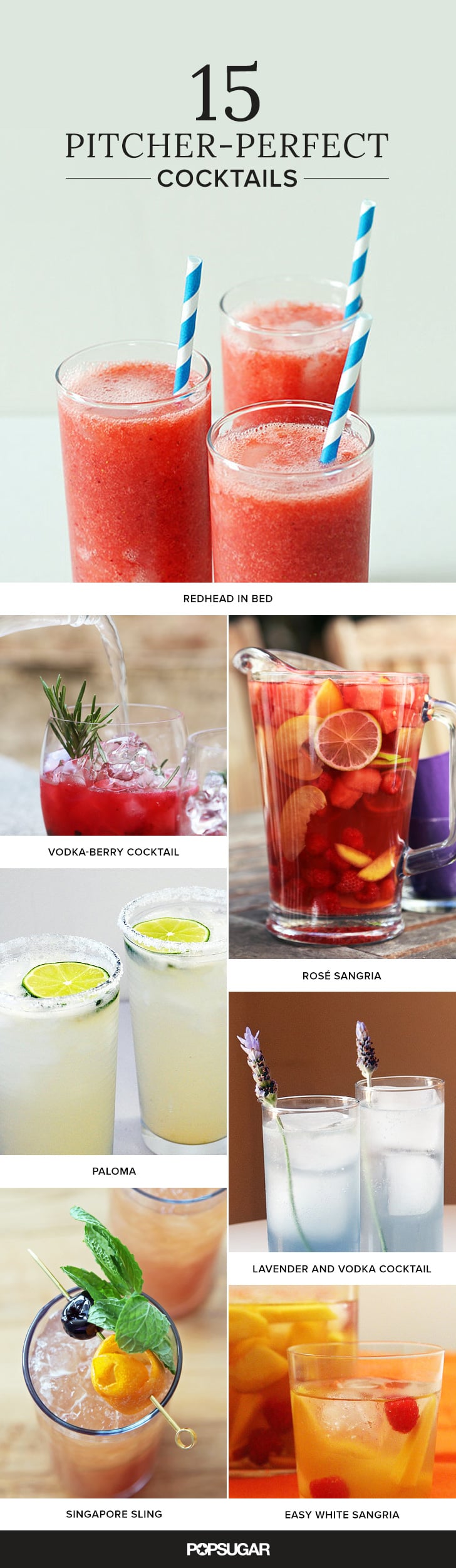 Best Pitcher Drink Recipes POPSUGAR Food Photo 2