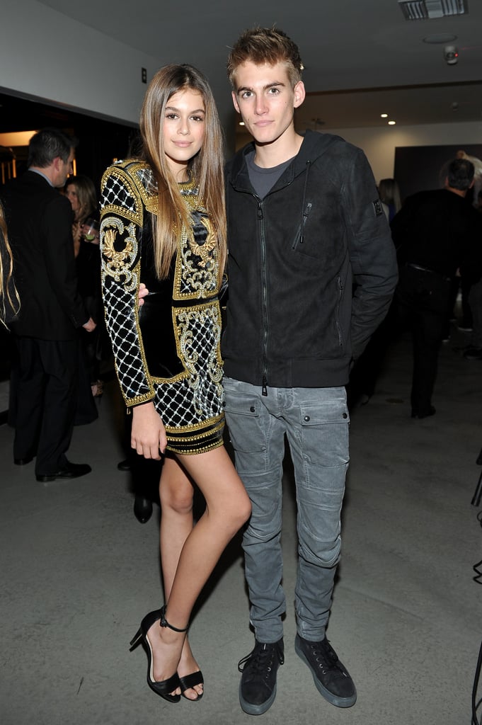 Cindy Crawford and Her Family at Becoming Book Party 2015