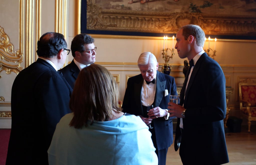 Prince William Hosts Birthday Party at Queen's Castle