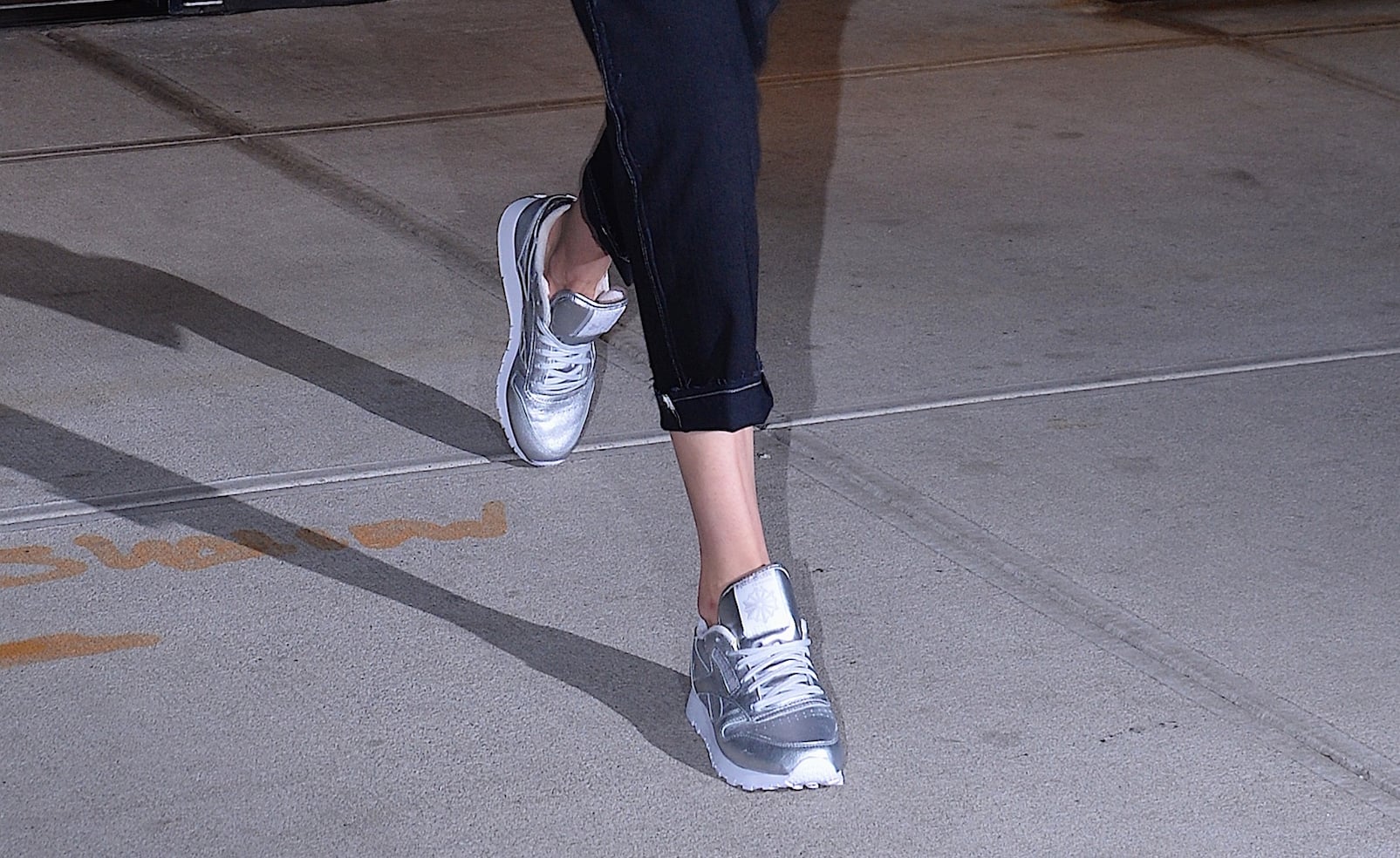 Erhverv Tilbagebetale bestemt Gigi Hadid Silver Reebok Sneakers | POPSUGAR Fashion