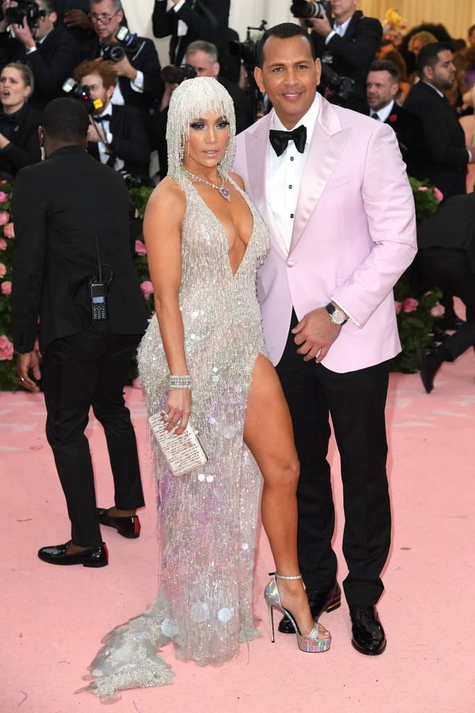 Jennifer Lopez and Alex Rodriguez at the 2019 Met Gala
