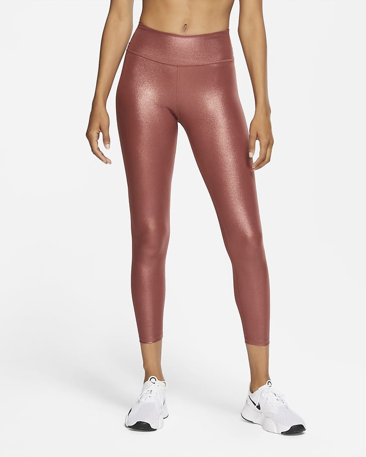 nike one shimmer tights